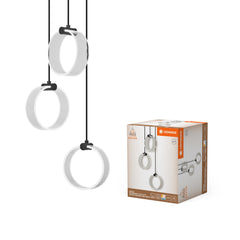 OSRAM Decor Circle Wisząca 3x PL 20W Click CCT czarny