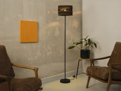 OSRAM Decor Cardboard  Cylinder Lampa stojąca E27 brązowa