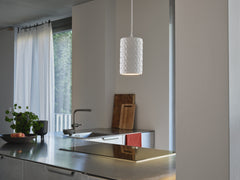 OSRAM Decor Plaster Wood Wisząca 220mm E27 biały
