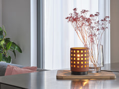 OSRAM Decor Clay Windows Lampa stołowa E27 brązowa