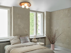 OSRAM Decor Clay Nest Plafon 3 xG9 brązowy