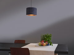OSRAM Decor Felt Weaving Wisząca 280mm E 27 ciemnoszary