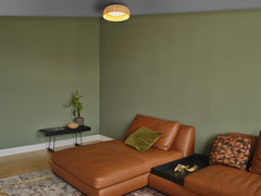 OSRAM Decor Bamboo Paper Plafon 400mm 18W 830 brązowy