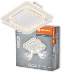 OSRAM Ceiling fan grill kwadrat 55W CCT biały