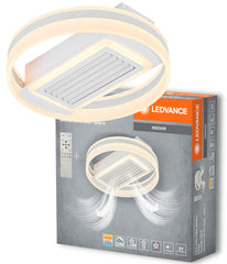 OSRAM Ceiling fan grill ring 55W CCT biały
