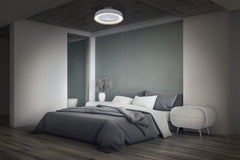 Plafon LED OSRAM Ceiling Fan Compact 480 49W biały