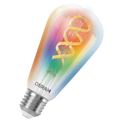 Żarówka LED OSRAM SMART+ MATTER Fil RGB Classic Edison 40 4.8W E27