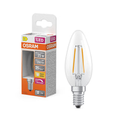 Żarówka LED OSRAM Superstar Classic B 25 Fil DIM 1.8W 827 Clear E14
