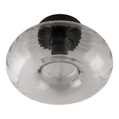 OSRAM Decor Smoke Glass Plafon E27 czarny