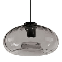 OSRAM Decor Smoke Glass Wisząca E27 czarny