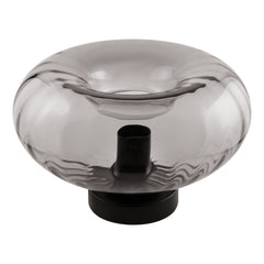 OSRAM Decor Smoke Glass Lampa stołowa E27 czarna