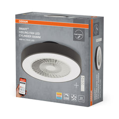 Plafon LED OSRAM SMART+ Wifi Ceiling Fan LED Cylinder 550mm + RC