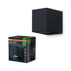 OSRAM Endura Classic Square Kinkiet w dół czarny