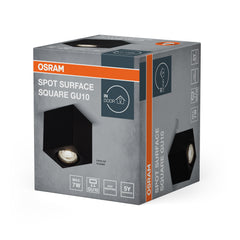 OSRAMSPOT SURFACE kwadratowa GU10 czarna