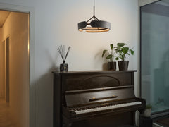 OSRAM Decor Curve Felt Wisząca 33W 830 ciemnoszary