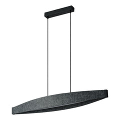 OSRAM Decor Flat Felt Wisząca 23W 830 ciemnoszary