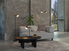 OSRAM Decor Kyoto Lampa stojąca 12W 930 Touch DIM czarna