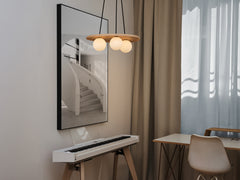 OSRAM Decor Wood Nest Wisząca 1xG9 brązowy