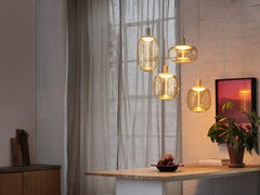 OSRAM Decor Needle Wisząca liniowy 4xE27 beżowy