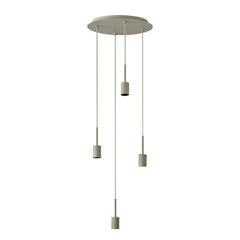 OSRAM Decor Needle Wisząca talerzowy 4xE27 beżowy