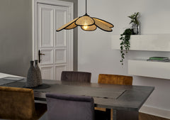 OSRAM Decor Rattan Daisy Wisząca 580 E27 brązowy