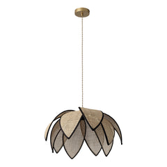 OSRAM Decor Rattan Lotus Wisząca 480 E27 brązowy