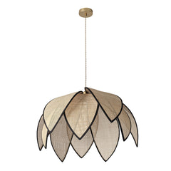 OSRAM Decor Rattan Lotus Wisząca 670 E27 brązowy