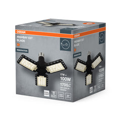 OSRAM Highbay Blade E27 17W 840 czarny