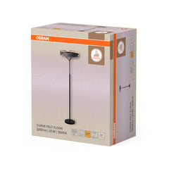 OSRAM Decor Curve Felt Lampa stojąca 33W 830 ciemnoszara