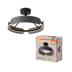 OSRAM Decor Curve Felt Plafon 33W 830 ciemnoszary
