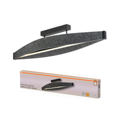 OSRAM Decor Flat Felt Plafon 23W 830 ciemnoszary