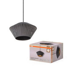 OSRAM Decor Stripes Wisząca 305 1xE27 ciemnoszary