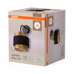 OSRAM Decor Hornet Kinkiet 1xE27 czarny