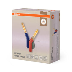 OSRAM Decor Straw Kinkiet 2xE27 multikolor