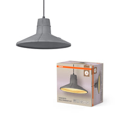 OSRAM Decor Concrete Sala Wisząca E 27 ciemnoszary