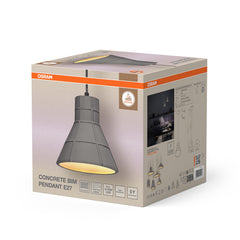OSRAM Decor Concrete Bim Wisząca E27 ciemnoszary