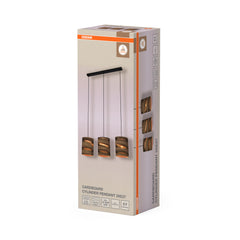 OSRAM Decor Cardboard Cylinder Wisząca  E27 brązowy