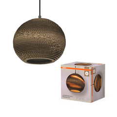 OSRAM Decor Cardboard Ball Wisząca E 27 brązowy