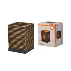 OSRAM Decor Cardboard  Square Lampa stołowa E27 brązowa