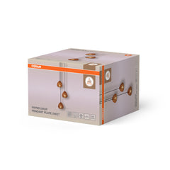 OSRAM Decor Paper Drop Wisząca talerzowy E27 beżowy