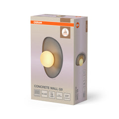 OSRAM Decor Concrete Nest Kinkiet 1 xG9 szary