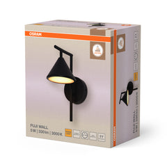 OSRAM Decor Fuji Kinkiet 5W 930 czarny satynowy