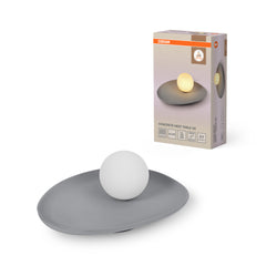 OSRAM Decor Concrete Nest Lampa stołowa G9 szara