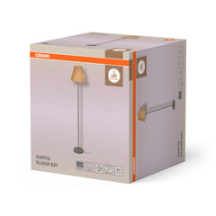 OSRAM Decor Raffia Lampa stojąca  E27 zielona