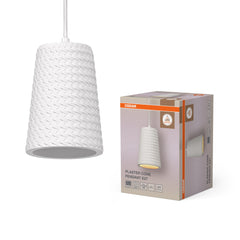 OSRAM Decor Plaster Cup Wisząca E27 biały