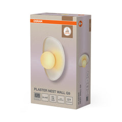 OSRAM Decor Plaster Nest Kinkiet 1x G9 biały
