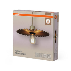 OSRAM Decor Plisse Wisząca E27 beżowy