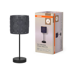 OSRAM Decor Felt Weaving Stand Lampa  stołowa E14 ciemnoszara