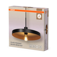 OSRAM Decor Plate Wisząca E27  beżowy