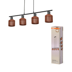 OSRAM Decor Clay Windows Wisząca LN E27 brązowy